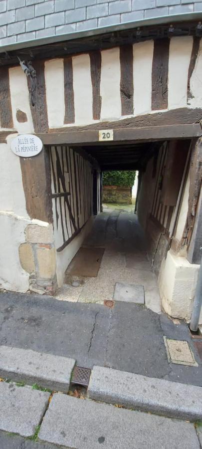 Maison De Charme Lägenhet Honfleur Exteriör bild